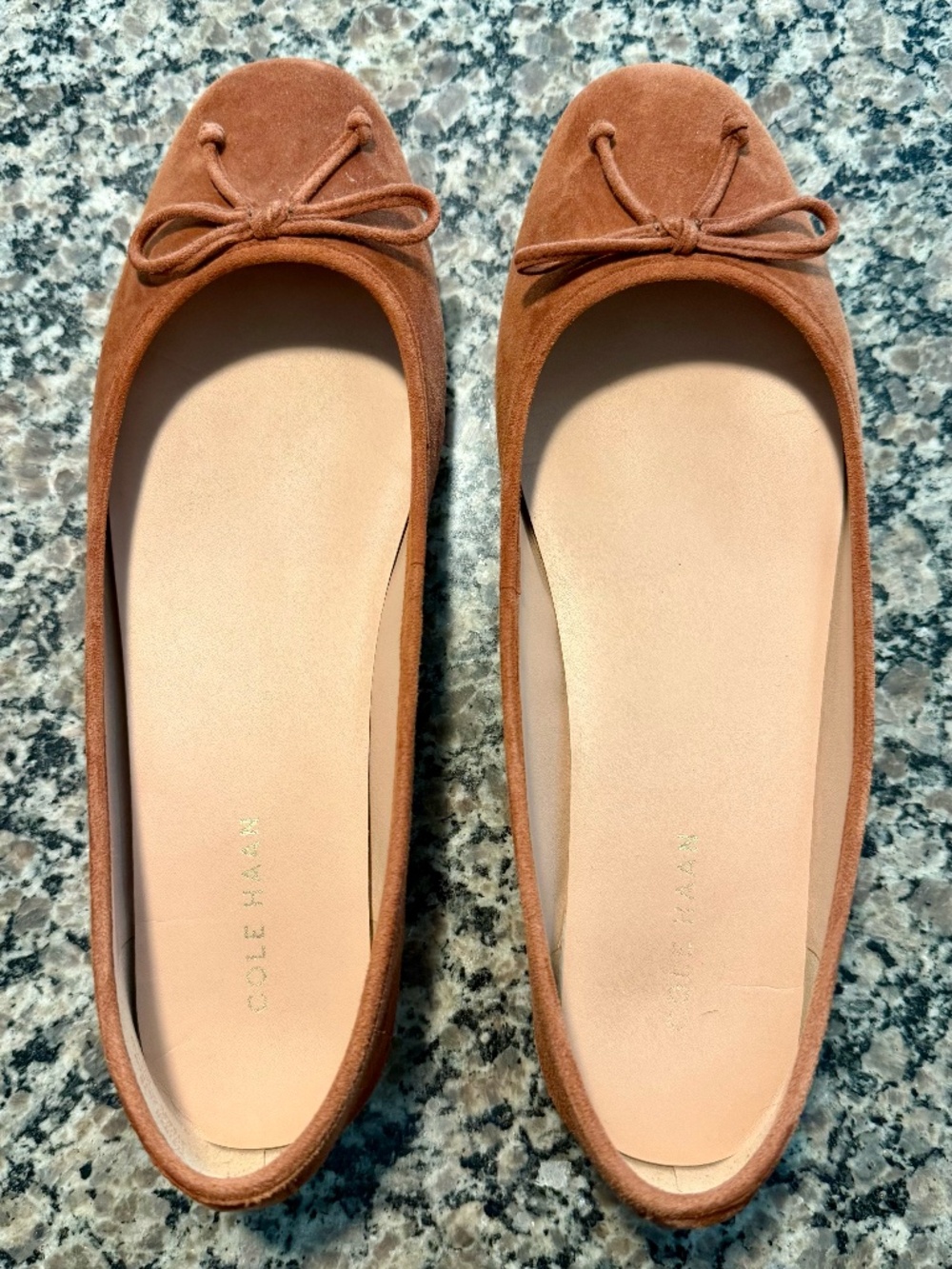 Cole Haan Women's Yara Soft Ballet Flats - Brown - Size 9 Medium